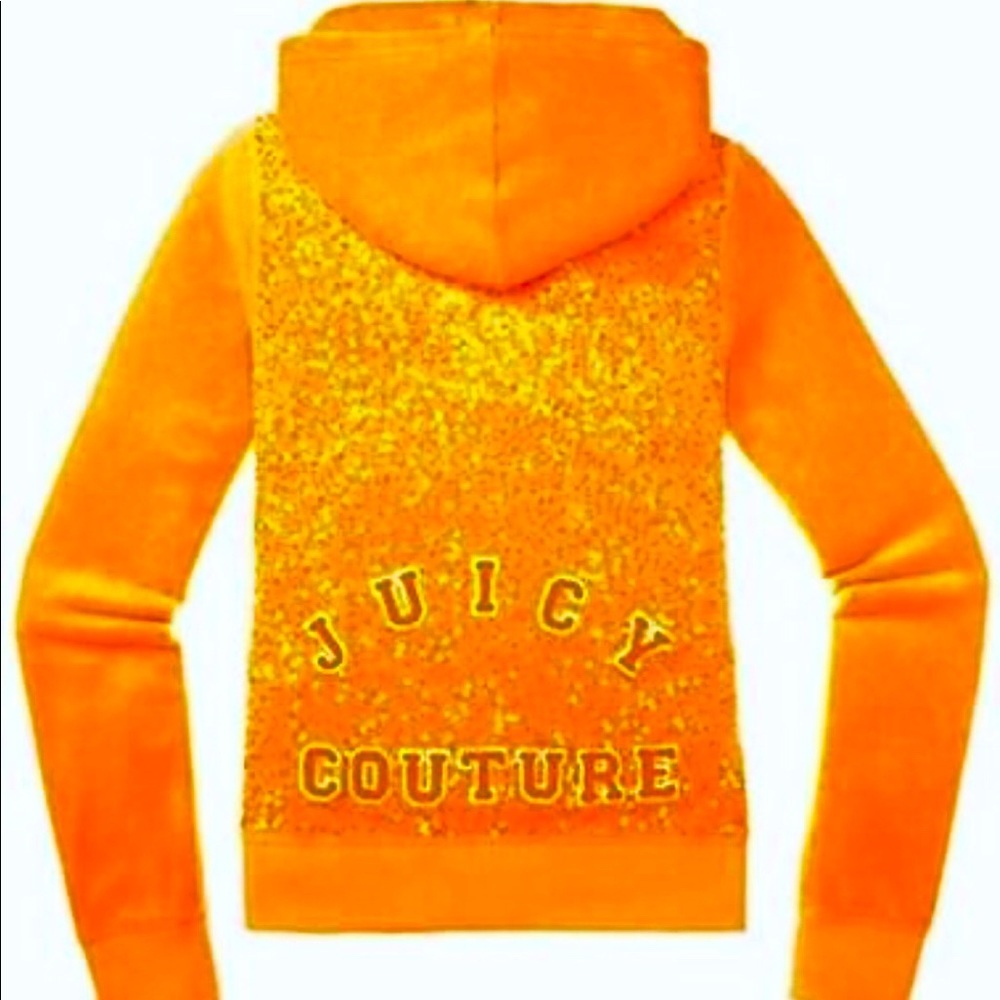 💕🍡Juicy Couture®Tangerine Tracksuit Hoodie💕🍡 🚩📍Y2K📍🚩